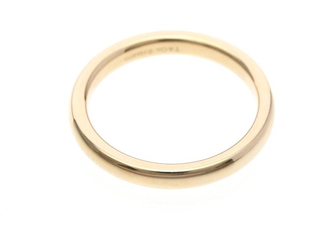 Tiffany & Co Anillo de banda de moda Tiffany en oro rosa de 18K Dorado - vista 9