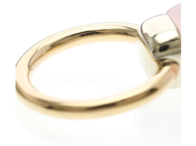 Anello Nude Classic di Pomellato in oro rosa e quarzo D'oro - vista 8