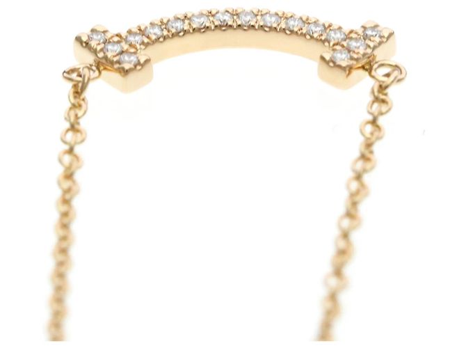 Tiffany & Co Collana Tiffany T Smile Micro Size D'oro - vista 6