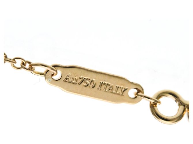 Tiffany & Co Collana Tiffany T Smile Micro Size D'oro - vista 9