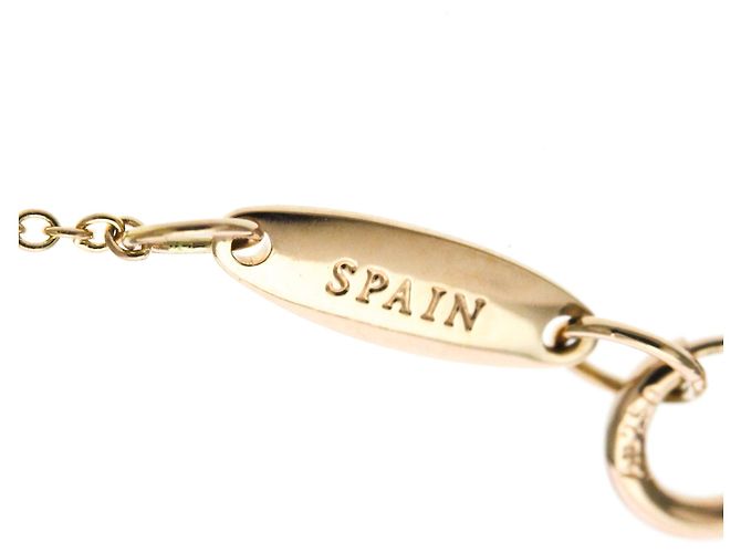 Tiffany & Co Collana Tiffany Bean in oro rosa 18K D'oro - vista 10