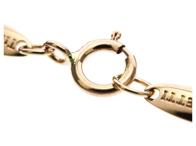 Tiffany & Co Collana Tiffany Bean in oro rosa 18K D'oro - vista 9
