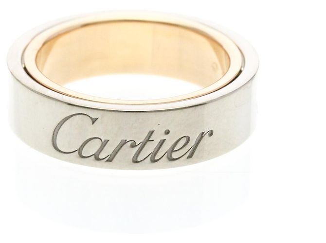 Cartier Secret Love Ring Silber Golden - Ansicht 3