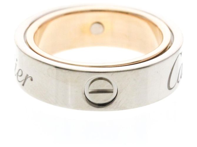 Cartier Secret Love Ring Silber Golden - Ansicht 4
