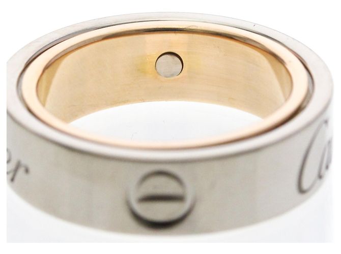 Cartier Secret Love Ring Silber Golden - Ansicht 7