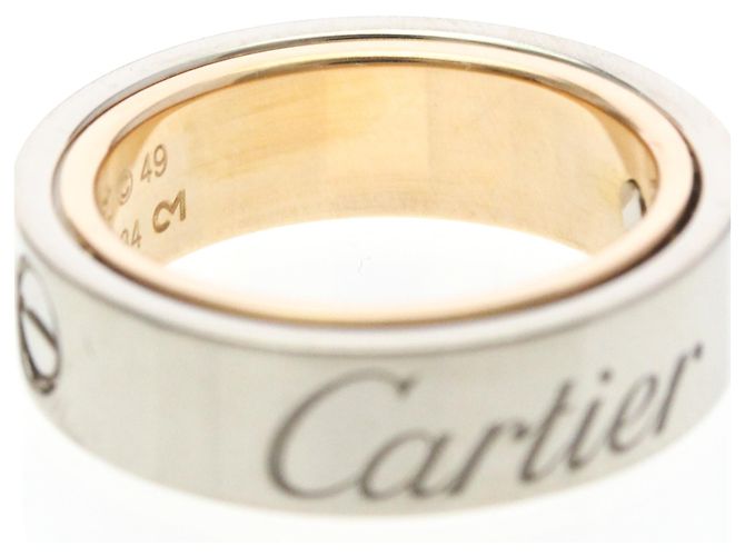 Cartier Secret Love Ring Silber Golden - Ansicht 8