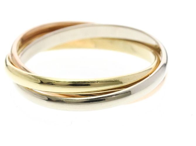 Anello Trinity di Cartier D'oro - vista 2
