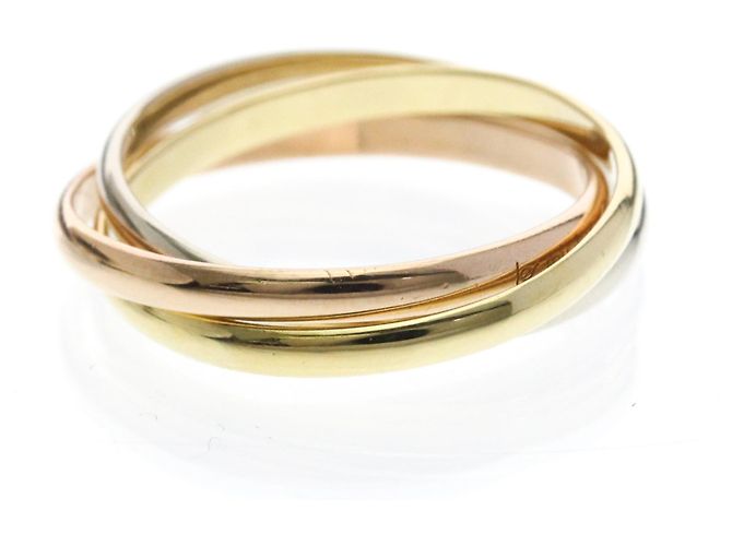Anello Trinity di Cartier D'oro - vista 4