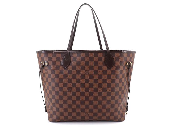 Borsa Tote Louis Vuitton Neverfull MM Damier Fuschia Damier ebene - vista 2
