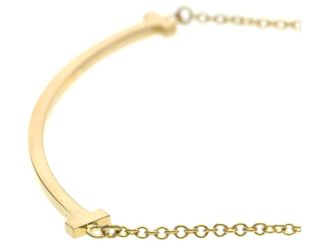 Tiffany & Co Tiffany T Smile Collier Small Größe in Roségold (18K) Golden - Ansicht 3