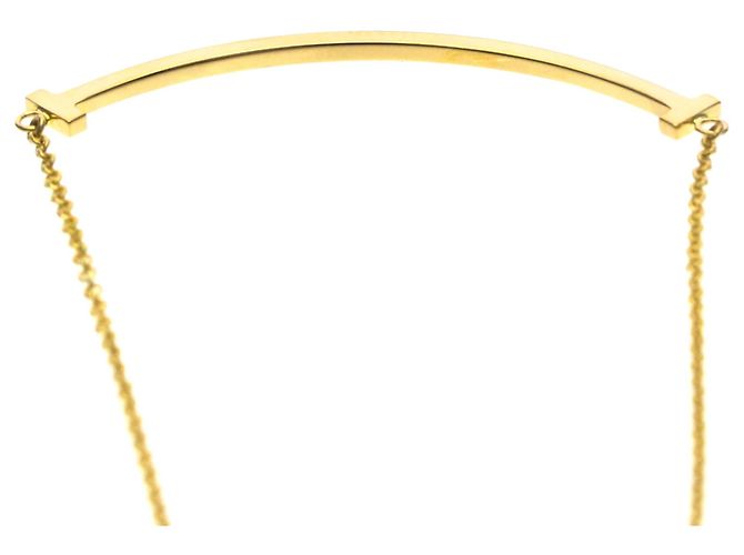 Tiffany & Co Tiffany T Smile Collier Small Größe in Roségold (18K) Golden - Ansicht 6