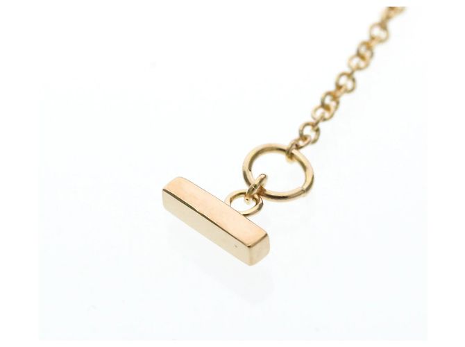 Tiffany & Co Tiffany T Smile Collier Small Größe in Roségold (18K) Golden - Ansicht 7