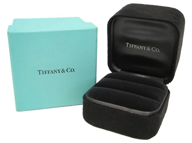 Tiffany & Co Tiffany Milgrain Platinring Silber - Ansicht 10