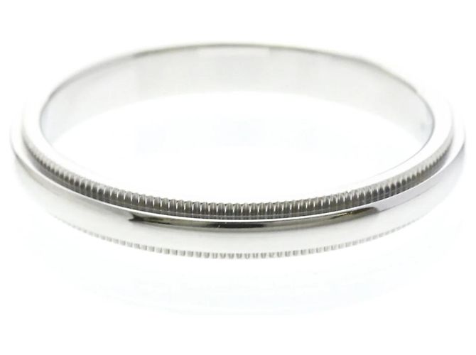 Tiffany & Co Tiffany Milgrain Platinring Silber - Ansicht 2