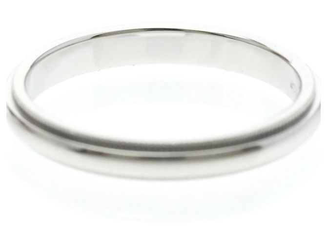 Tiffany & Co Tiffany Milgrain Platinring Silber - Ansicht 6