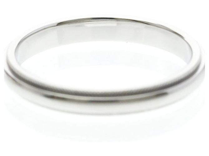 Tiffany & Co Tiffany Milgrain Platinring Silber - Ansicht 7