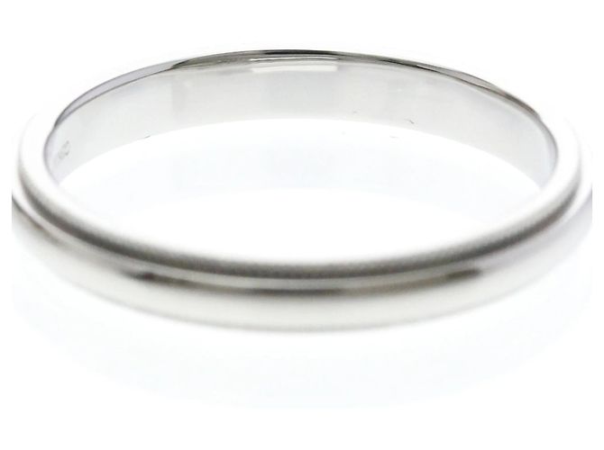 Tiffany & Co Tiffany Milgrain Platinring Silber - Ansicht 8