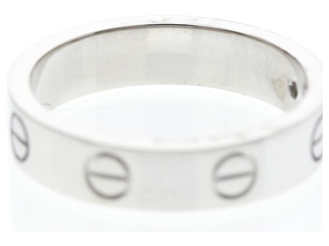 Cartier Mini Love Band Ring Silber - Ansicht 7