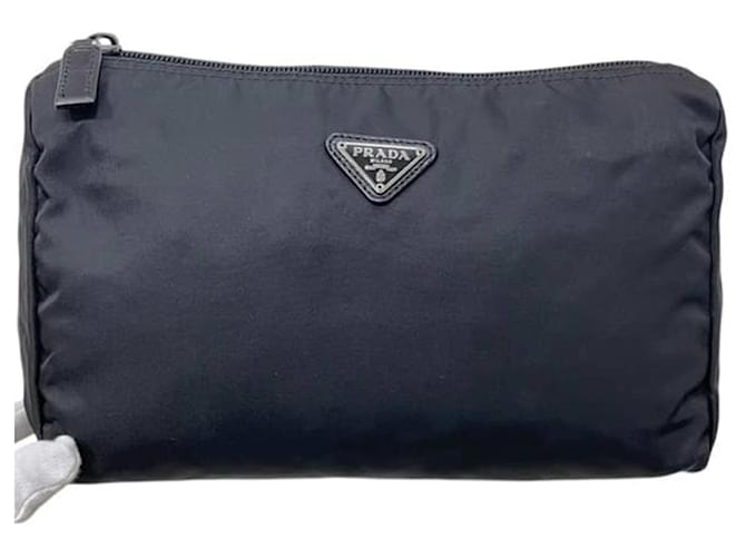 Prada Black Nylon Pouch - view 10