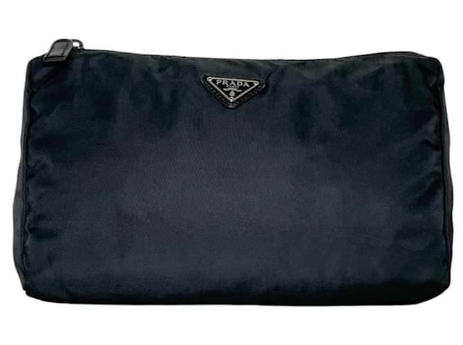 Prada Black Nylon Pouch - view 2