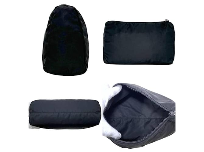 Prada Black Nylon Pouch - view 3