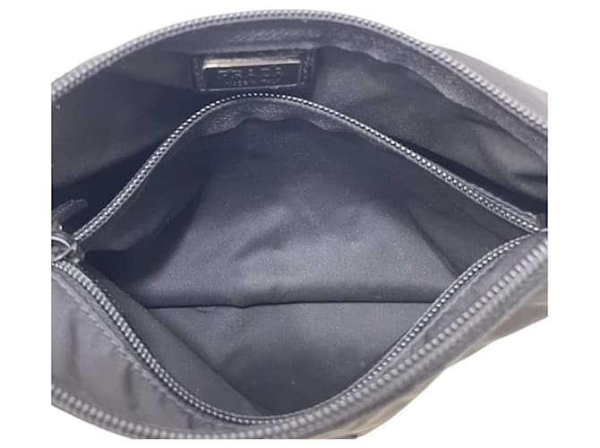 Prada Black Nylon Pouch - view 4
