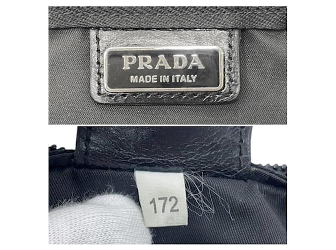 Prada Black Nylon Pouch - view 5