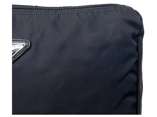 Prada Black Nylon Pouch - view 9
