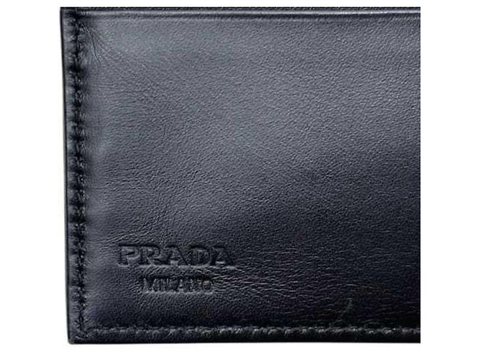 Prada Bi-Fold Wallet in Schwarz - Ansicht 8