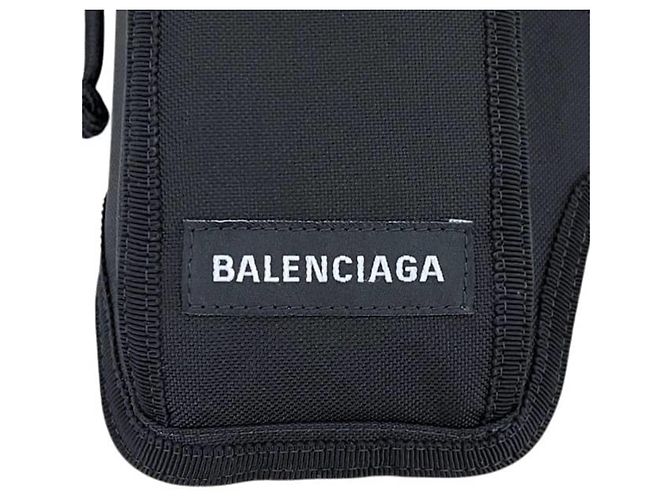 Everyday Pochette da braccio Balenciaga Explorer Nero - vista 10