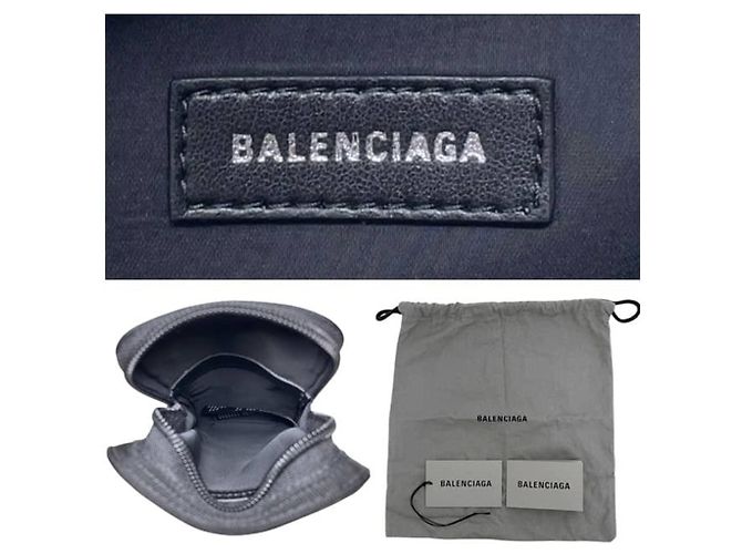 Everyday Pochette da braccio Balenciaga Explorer Nero - vista 7