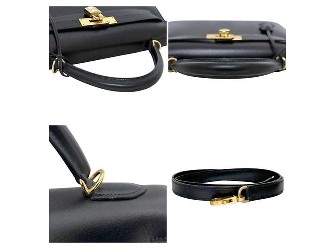 Hermès Borsa Hermes Kelly 32 Nero - vista 10