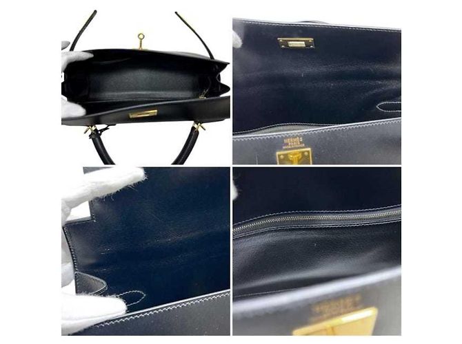 Hermès Borsa Hermes Kelly 32 Nero - vista 4