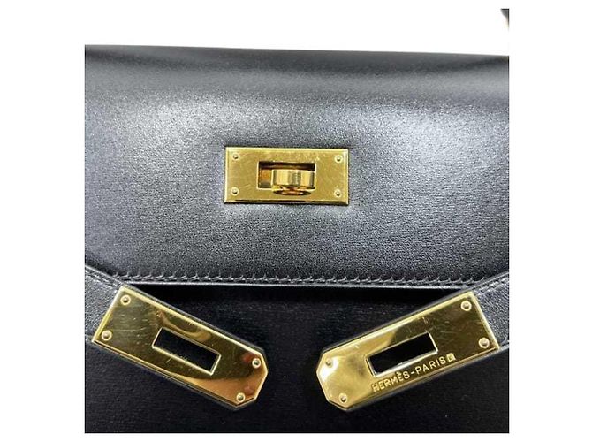 Hermès Borsa Hermes Kelly 32 Nero - vista 6