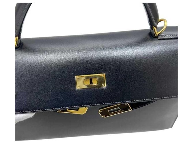 Hermès Borsa Hermes Kelly 32 Nero - vista 7