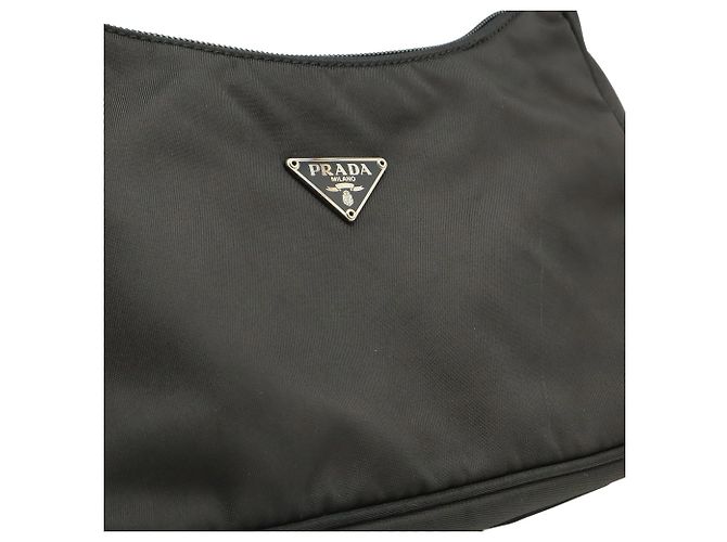 Pochette a mano Prada Triangle Sport Nero - vista 9