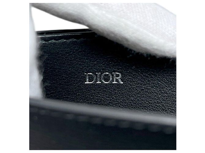 Tarjetero de piel Christian Dior Negro - vista 5