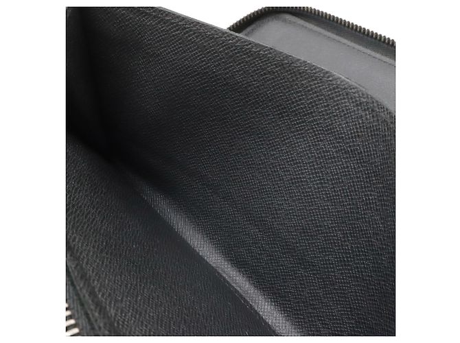 Louis Vuitton Taiga Zippy Organizer Reiseetui Schwarz Grau - Ansicht 9