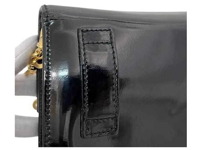 Borsa a tracolla Vara nera Salvatore Ferragamo Nero - vista 11