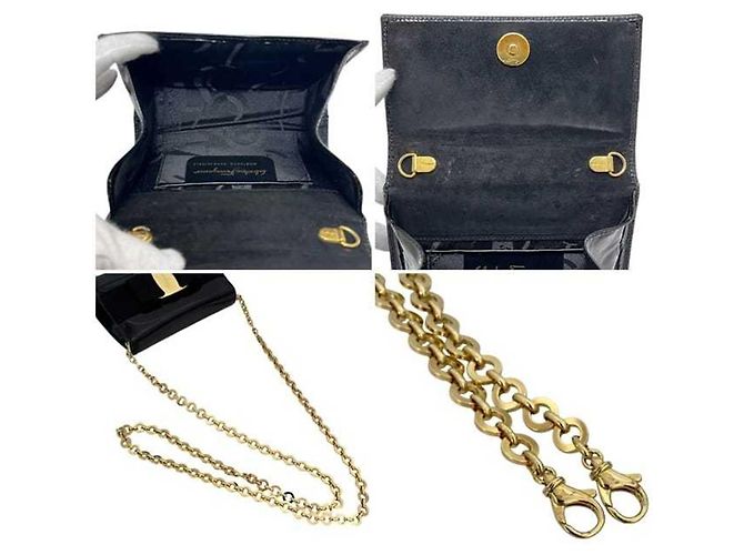 Borsa a tracolla Vara nera Salvatore Ferragamo Nero - vista 4