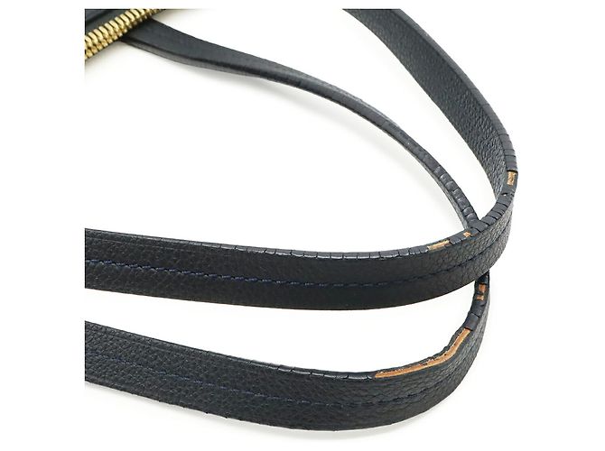 Borsa Tote Louis Vuitton Monogram Empreinte Lumineuse GM Blu navy - vista 5