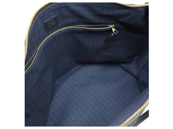 Borsa Tote Louis Vuitton Monogram Empreinte Lumineuse GM Blu navy - vista 7