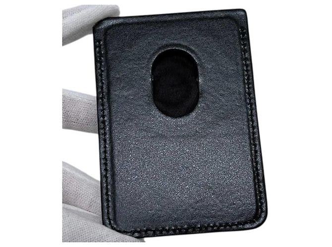 Tarjetero de cuero Balenciaga negro - vista 8