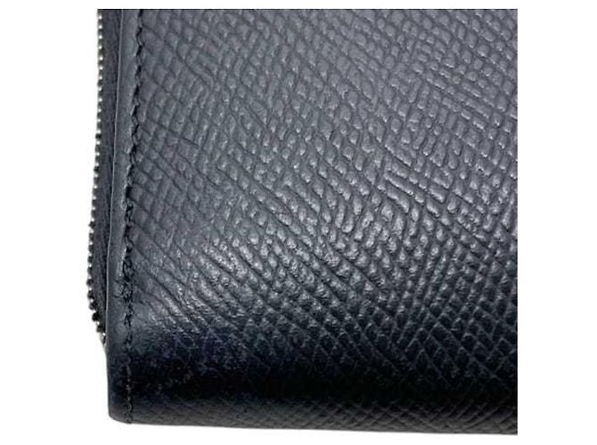 Céline Celine Round Long Wallet - Black Leather - view 10
