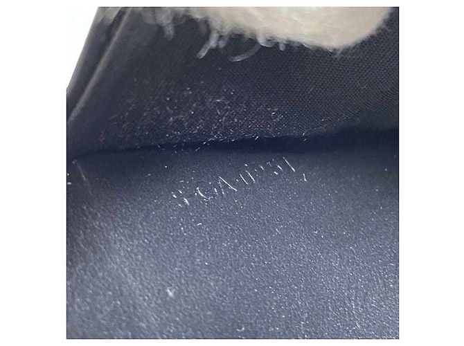 Céline Celine Round Long Wallet - Black Leather - view 6