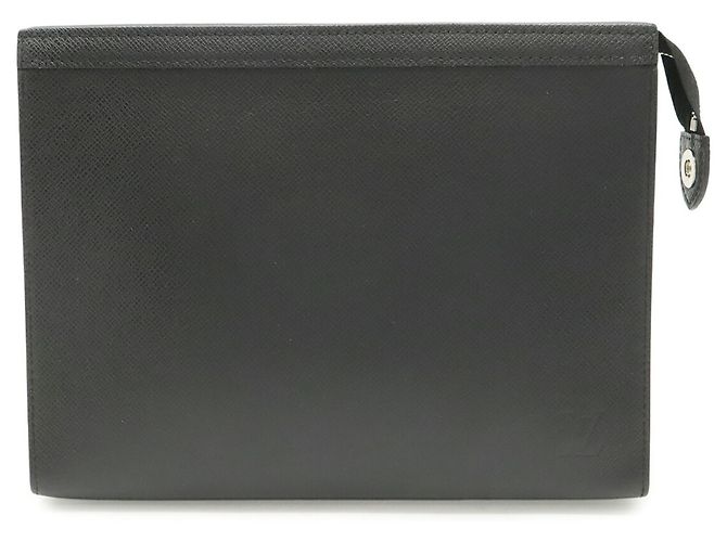 Pochette Voyage MM Taiga Louis Vuitton Clutch Bag Nero - vista 2