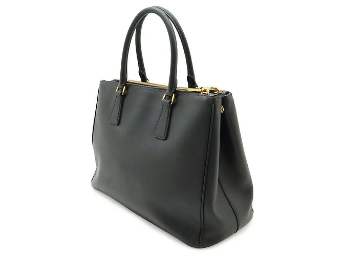 Borsa Prada Galleria Saffiano Nero - vista 3