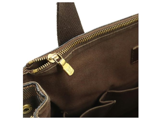 Borsa Tote Louis Vuitton Damier Cabas Bobour Marrone - vista 7