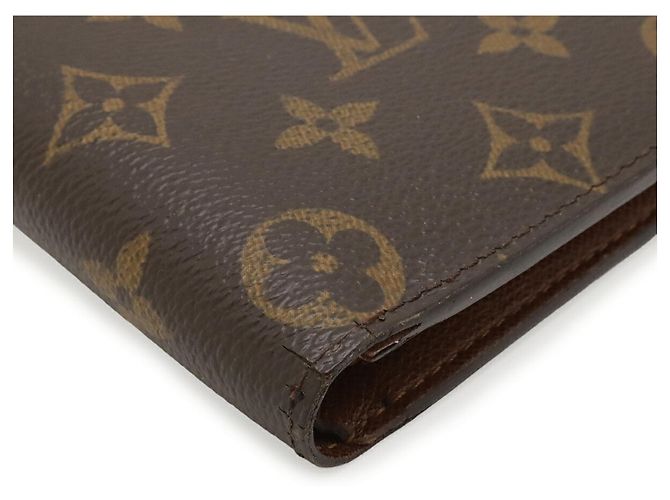 Louis Vuitton Monogram Bi-fold Wallet Braun - Ansicht 4