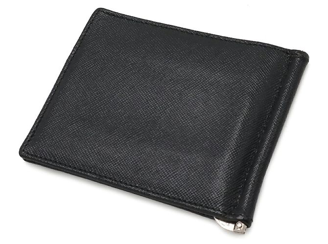 Prada Saffiano Bi-fold Wallet Schwarz - Ansicht 3